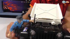 BRUDER Полицейская машинка Джип. Распаковка игрушки Брудер от Игорька BRUDER Jeep Wrangler Rubicon