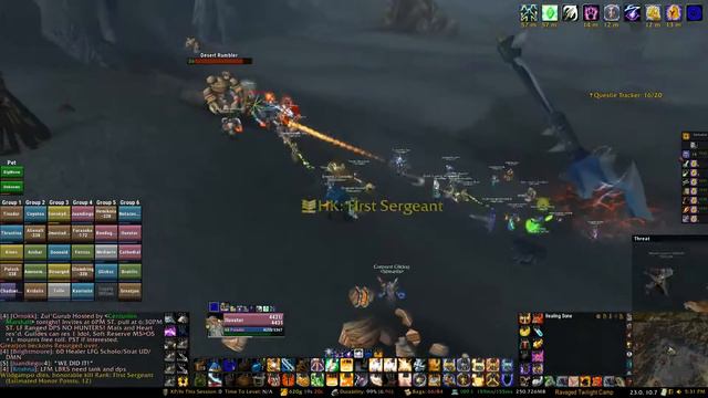 TIVADAR GETS HIS THUNDERFURY - Classic WoW смотреть онлайн