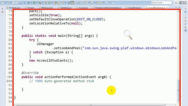 TP Application Swing pour Gestion CRUD Etudiants - partie 1 смотреть онлайн