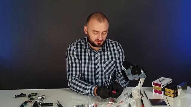 Урок 7 Напайки в Иглы для перманентного макияжа. Картриджи для перманентного макияжа. смотреть онлайн