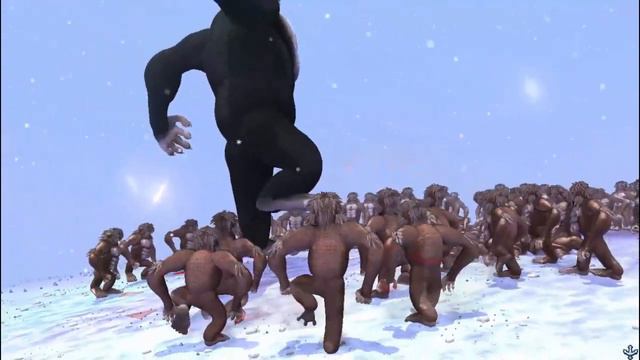 1000 SCP-1000 vs Kong | Monster Army vs Kaiju [S1E7] | SPORE смотреть онлайн