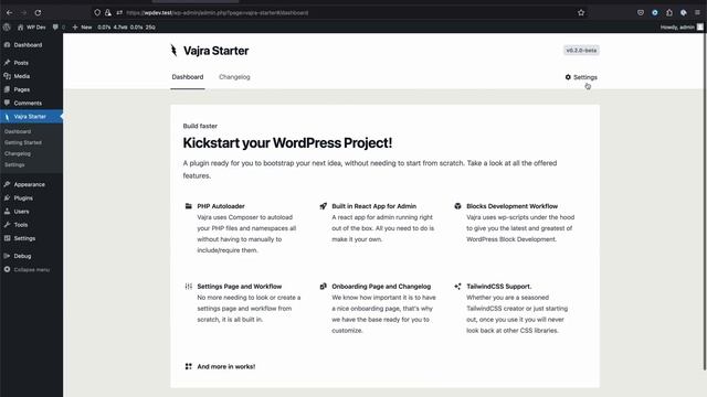 NEW Modern WordPress Plugin Development Package using VajraWP смотреть онлайн