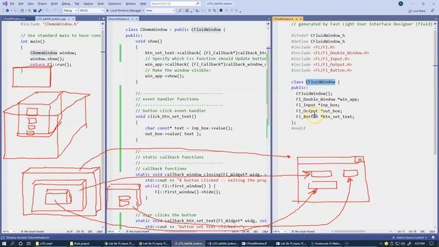 4.6 Lab 3b: FLTK callbacks setup review смотреть онлайн