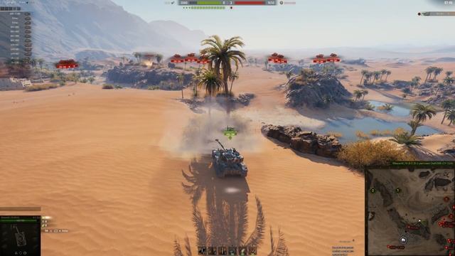 Batchat 25t - КРЕПКИЙ ОРЕШЕК - 15 АРТ ПРОТИВ  СТ | World Of Tanks