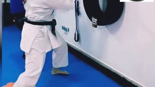 Makiwara - Fudo Dachi e Zenkutsu Dachi Gyaku tsuki смотреть онлайн