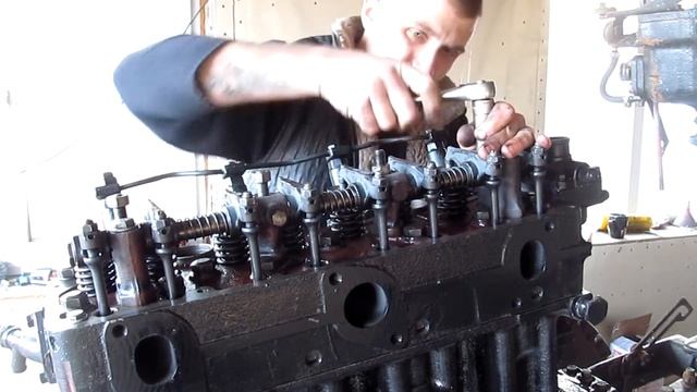 Капитальный ремонт двигателя Д-240(МТЗ) Сборка. Часть 4 смотреть онлайн