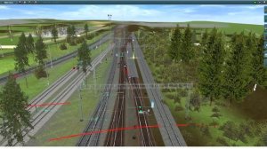 trainz 2012 _ Павелецкое направление _ Михнево - Павелецкий вокзал.