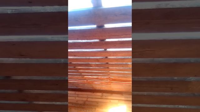 зашивка чернового потолка в бани. смотреть онлайн