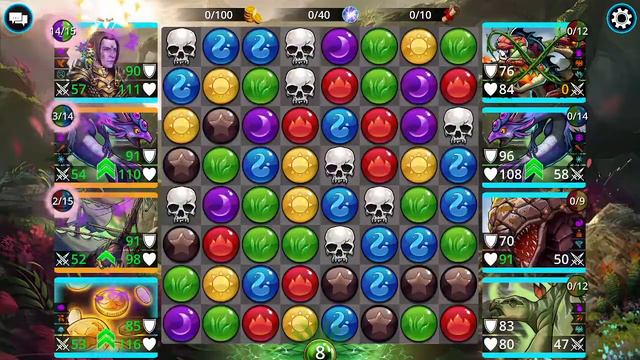 Gems of War. Лучшая сборка карт королевства Ярколесье без мифов. Фестиваль звезд смотреть онлайн