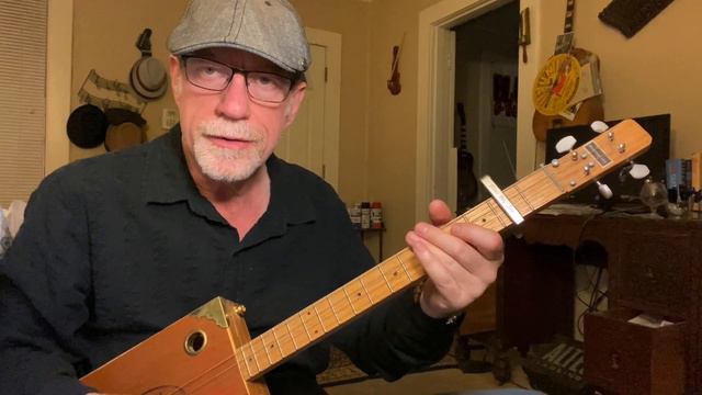 Chris Stapelton Broken Halos 4 String Cigar Box Guitar Lesson смотреть онлайн
