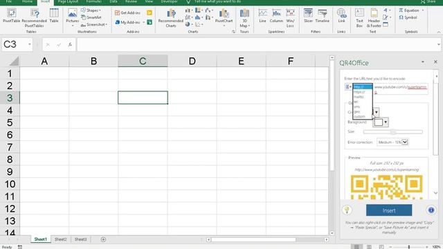 Create QR Code in Microsoft Excel, Word & Power Point смотреть онлайн