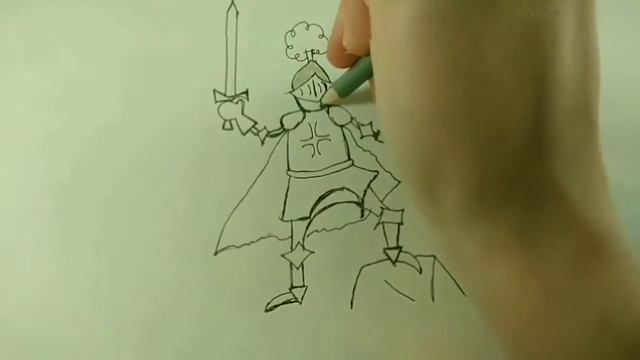 Как нарисовать Рыцаря смотреть онлайн