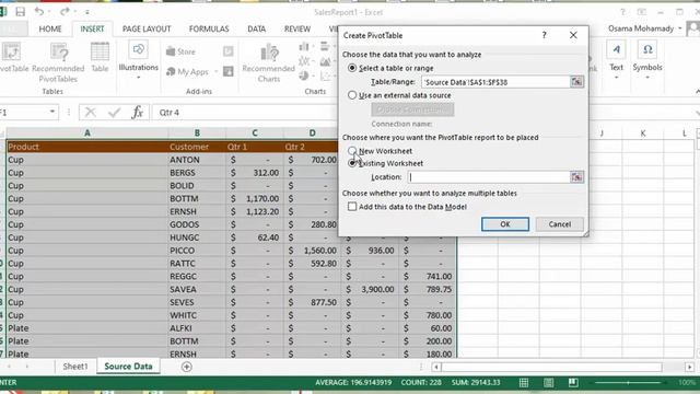 How to make a pivot table Collecting data in Excel office 2013 смотреть онлайн