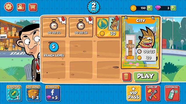 Mr Bean Special Delivery - Gameplay Trailer (iOS, Android) смотреть онлайн
