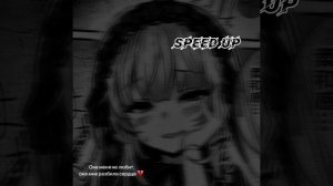 Она меня не любит,она мне разбила сердце /speed up