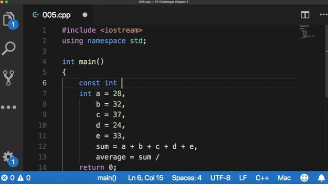 Programming Challenge #5 - Chapter 2 - Tony Gaddis - Starting Out With C++ смотреть онлайн