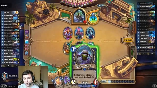 C'thun and Y'Shaarj OTKs! EASY and FUN Quest Shaman Combos! | Hearthstone смотреть онлайн