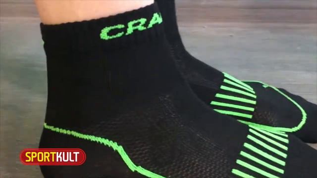 Обзор женских носков Craft Cool Training смотреть онлайн