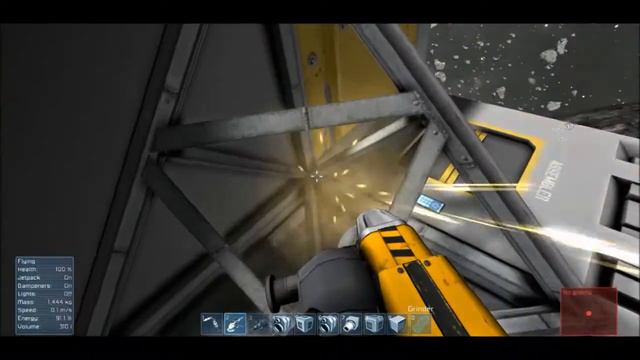 Space Engineers Red Ship Crash Survival Day 20 Scrapyard ussage Part 3 смотреть онлайн