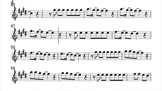 Sway Latin Jazz Alto Sax Sheet Music Backing Track Play Along Partitura смотреть онлайн