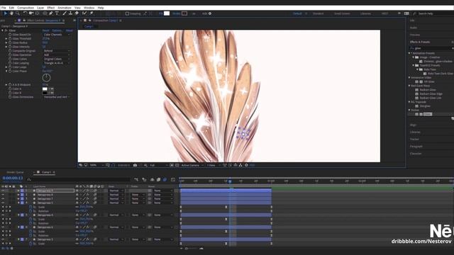 КАК СДЕЛАТЬ АНИМАЦИЮ ПЕРА |  Урок анимации В AFTER EFFECTS