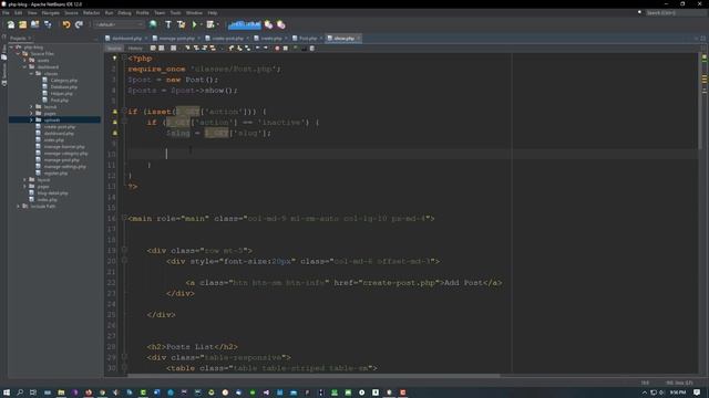 #12. php oop blog project ( active and inactive data ) смотреть онлайн
