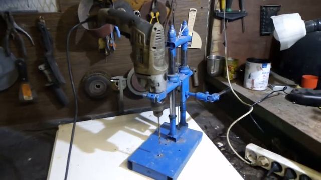 сверлильный станок своими руками из дрели смотреть онлайн