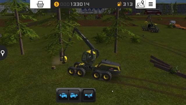 Fs 16 Farming Simulator 16. Как заготавливать древесину #43. смотреть онлайн