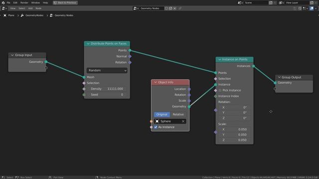 Blender Tutorial - Image projection on geometry nodes смотреть онлайн