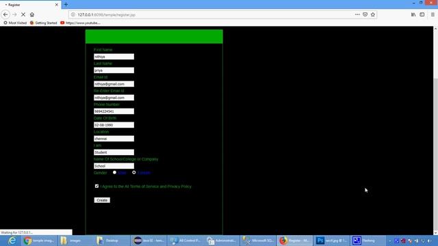 Temple Online Booking in Java смотреть онлайн