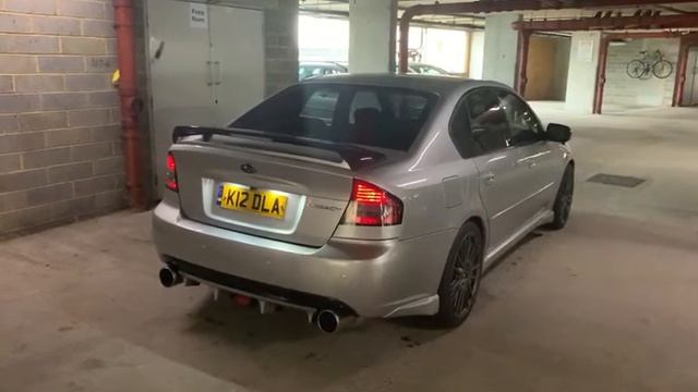 Subaru Legacy 2.5i N/A with STI Genome exhaust boxes (sound clip) смотреть онлайн