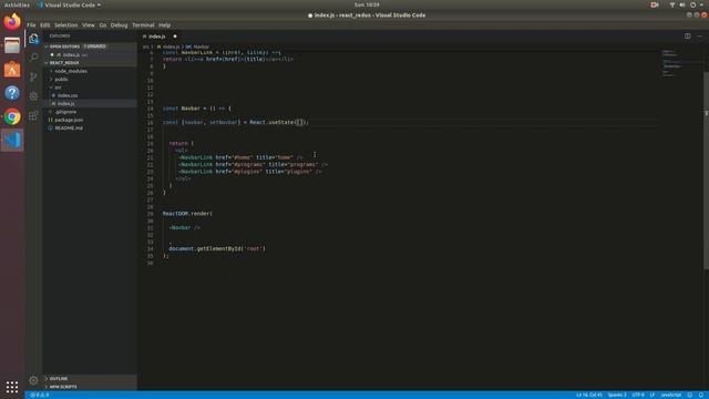 React navbar 2 смотреть онлайн