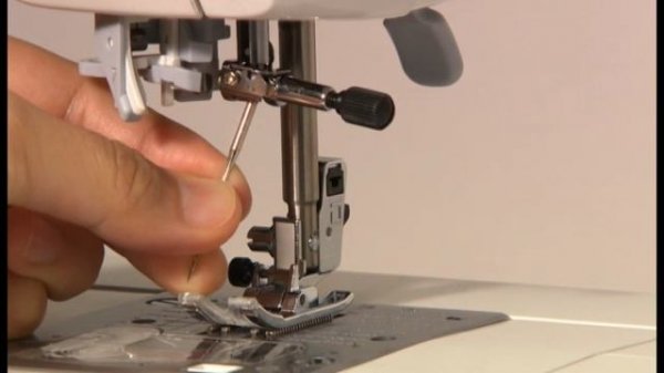 JUKI HZL-F600, 2 часть Замена иглы.