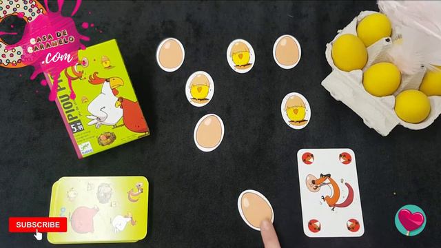 Cartas Piou Piou 🐣🐤🐥 | juegos djeco | juego de estrategia смотреть онлайн