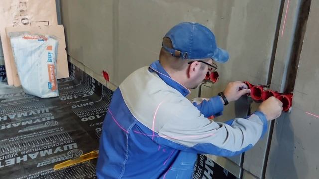 Ставим блоки подрозетников. Без мозговыношения, быстро и просто!