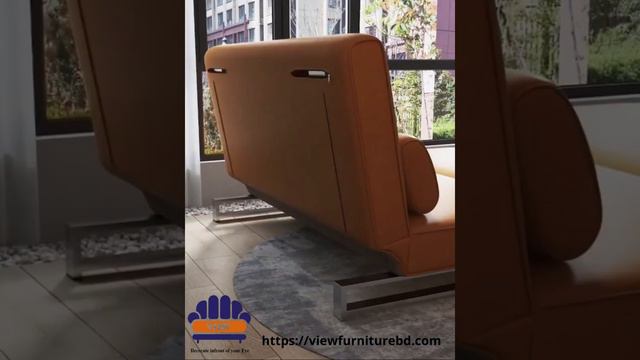 Leather Sofa Cum Bed | ViEW Furniture смотреть онлайн