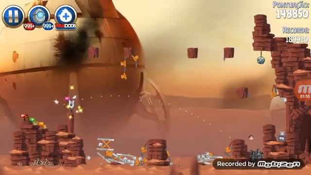 Angry Birds Star wars 2 ep:Gameplay Pink birds смотреть онлайн