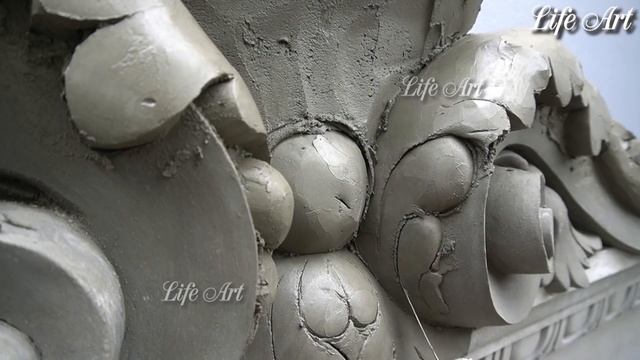 How to sculpt reliefs to decorate horizontal borders смотреть онлайн