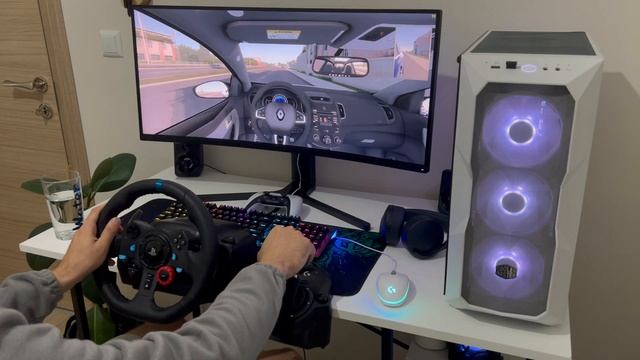 RENAULT MEGANE 1.5 DCİ 170 HP - EURO TRUCK SİMULATOR 2 - LOGİTECH G29 смотреть онлайн