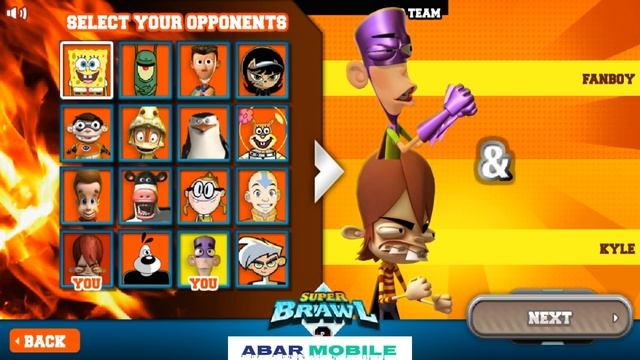 nickelodeon Super Brawl 2 TAG TEAM Two Brawls Master Fight For Victory in Wrestling Game 5 смотреть онлайн
