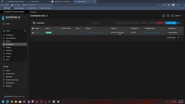 How to Install Docker on Debian Linux & Optional Portainer Setup [2023] смотреть онлайн