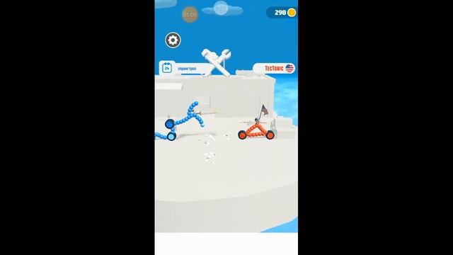 легко и быстро прохожу уровни в игре Draw Joust смотреть онлайн