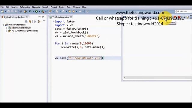 Python for Testers : Test Data generation in python (Part-2) смотреть онлайн