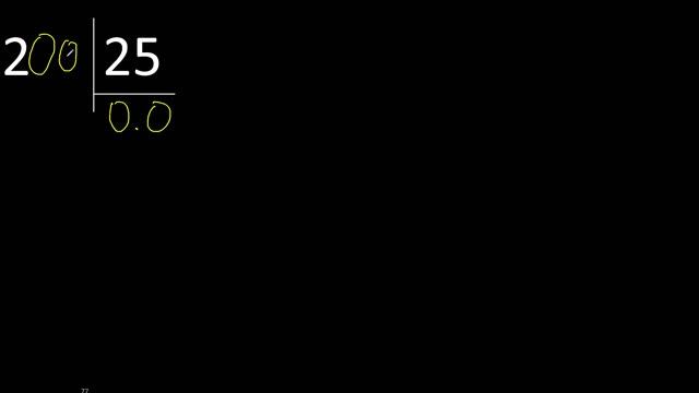 Dividir 2 entre 25 , division inexacta con resultado decimal . Como se dividen 2 numeros смотреть онлайн