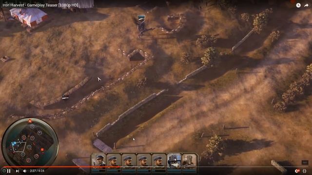 Iron Harvest обзор на русском первого геймплейного ролика