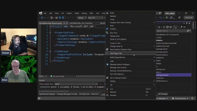 BV006: Working with Delegates & Contexts in Blazor смотреть онлайн