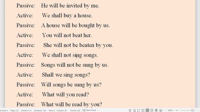 Active and Passive Voice - Future Indefinite Tense смотреть онлайн