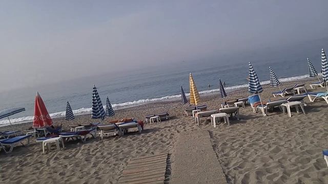 Идем на пляж от Best Alanya Hotel. Средиземное море, г.Аланья, Турция смотреть онлайн