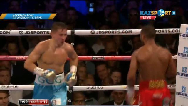 Геннадий GGG Головкин vs Келл Брук полный бой (11.09.2016) смотреть онлайн