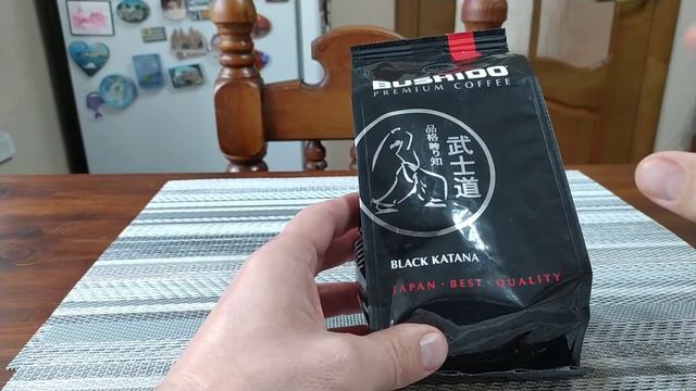 Bushido black katana кофе в зёрнах, зернах смотреть онлайн